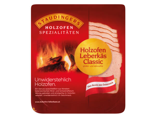 Staudinger Holzofen Leberkäs