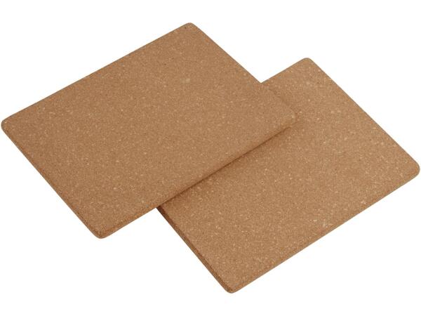 Cork mat set, 2, 3 or 6 pieces