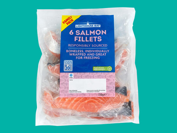 Lighthouse Bay 6 Salmon Fillets