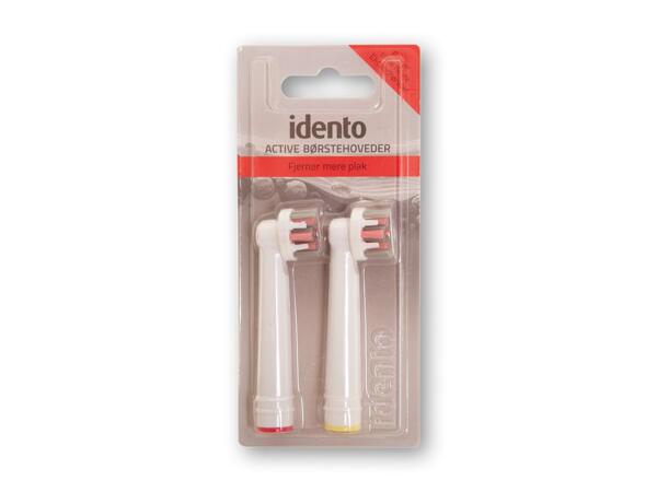 IDENTO Tandbørstehoveder eller -pleje