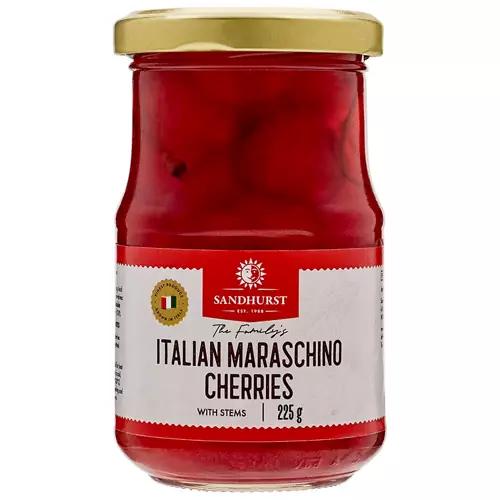 Italian Maraschino Cherries 225g