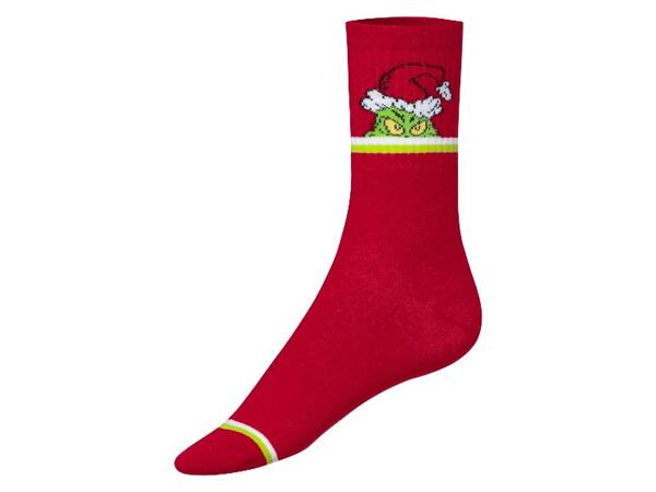 Dámské / Pánské ponožky Grinch, 3 páry