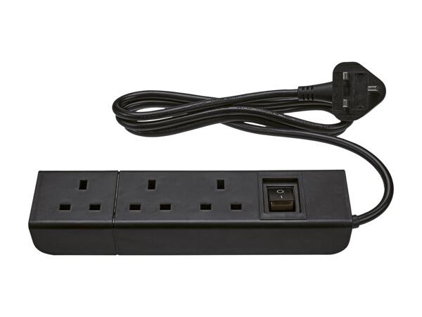 3 Socket Extension Lead