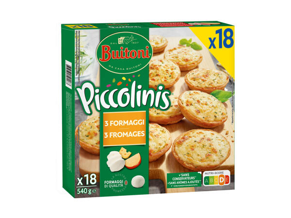 Piccolinis Buitoni trois fromages
