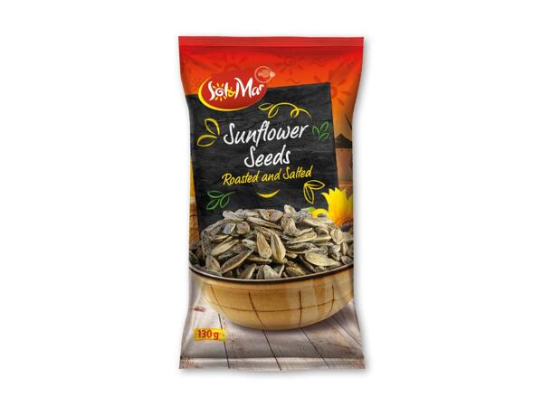 Store solsikkekerner i skal