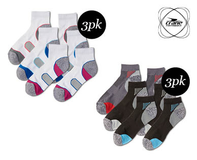 Adult Fitness Socks 3pk