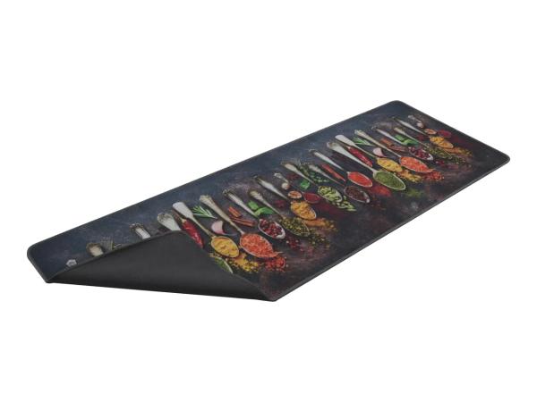 Kitchen Runner Mat With Spices Design