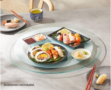 Glass Lazy Susan