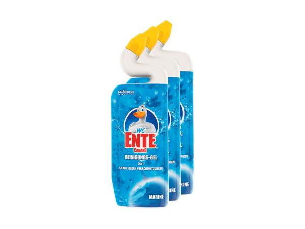 Gel de nettoyage Canard WC, pack de 3