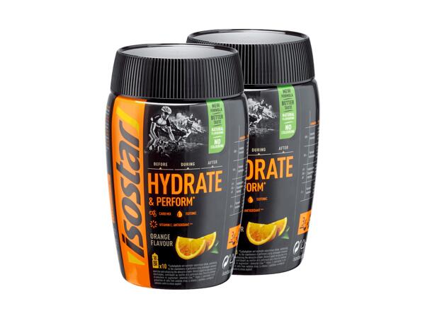 Boisson Hydrate & Perform Sport Isostar, pack de 2