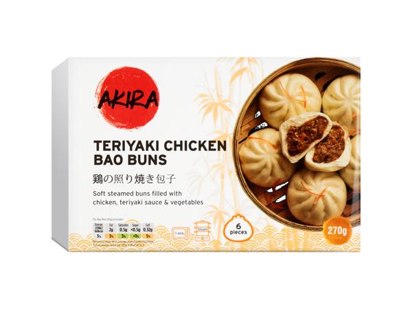 Frozen Teriyaki Chicken Bao Bun