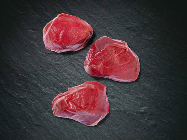 Médaillons de filet de cerf