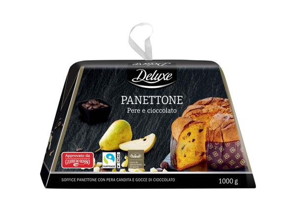 Panettone with Pears and Chocolate