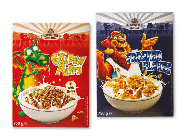 Golden puffs eller frosted flakes
