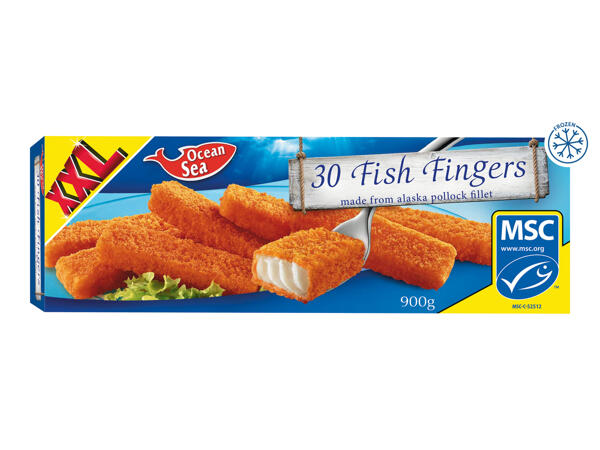 Ocean Sea 30 MSC Fish Fingers - Lidl - Great Britain - Specials archive