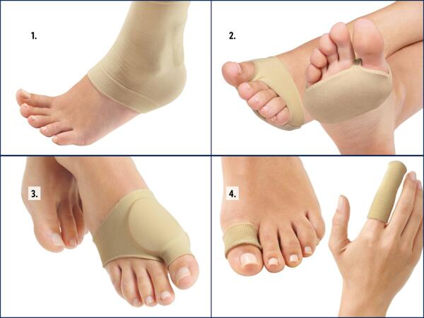 Bandages avec insert en gel