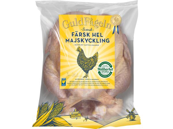 Guldfågeln färsk majskyckling