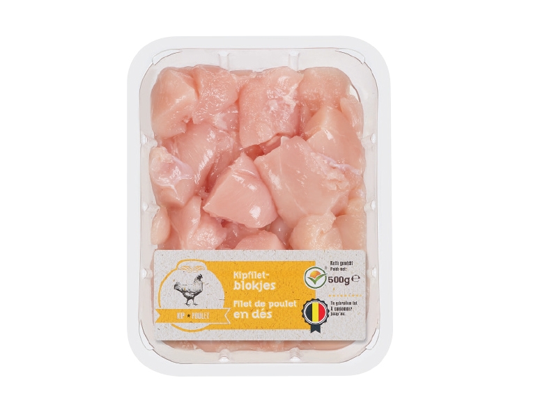 Kipfiletblokjes