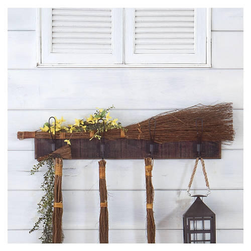 36" Cinnamon Broom