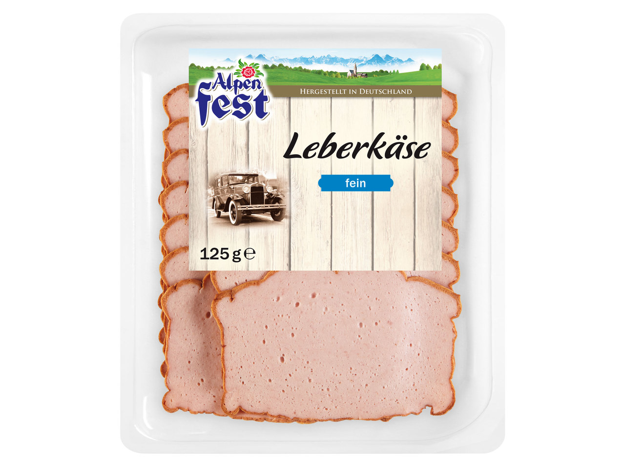 ALPENFEST Leberkäse-Aufschnitt
