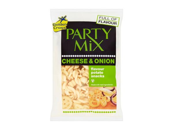 Golden Cross Party Mix Cheese & Onion Potato Snacks