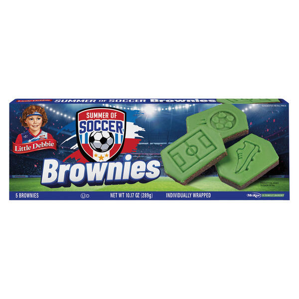Little Debbie Soccer Brownies