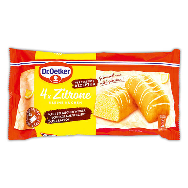 4 kleine Rührkuchen