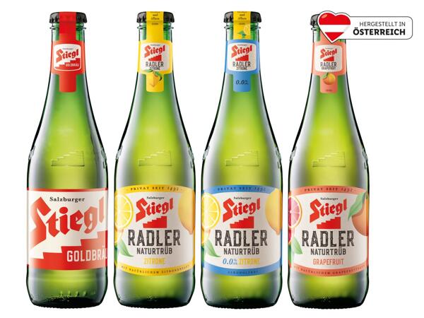 Radler oder Goldbräu