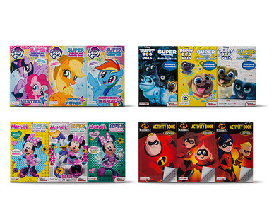 Licensed 3-Pack Activity Book