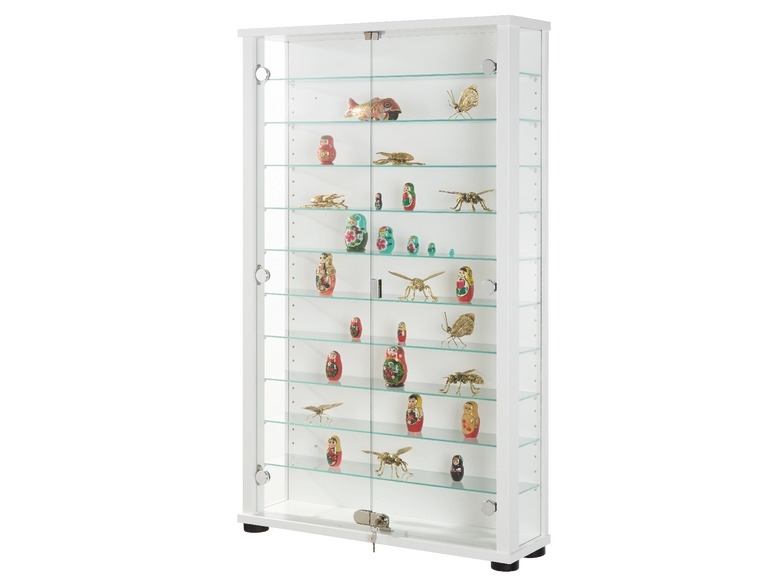 Collector's Display Cabinet, 68x110cm Colours: beechwood or white