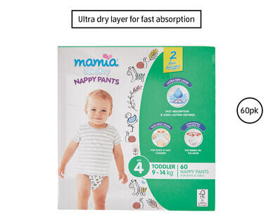 Nappy Pants Toddler 60pk