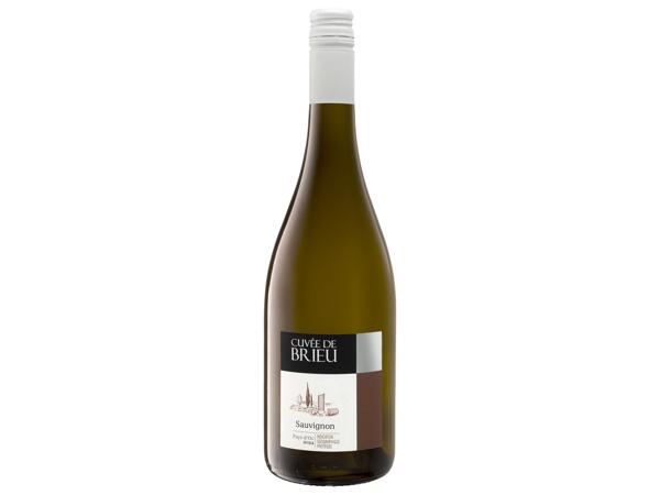Cuvée de Brieu Sauvignon, French