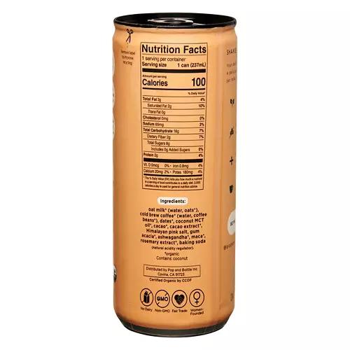 Mocha Cold Brew Oat Milk Latte, 8 fl oz can