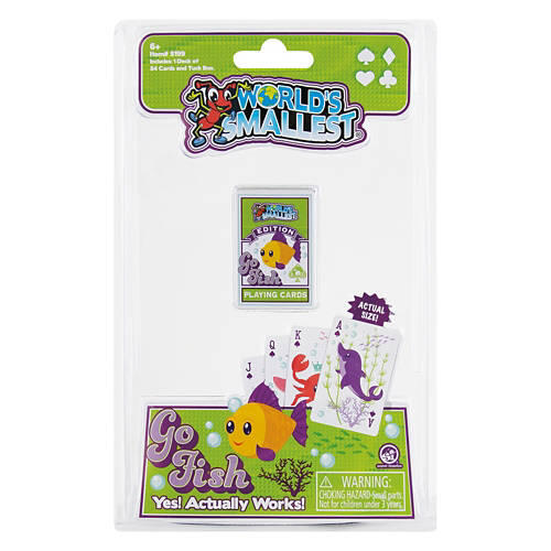 World's Smallest Kids Toys - Classic Card Game