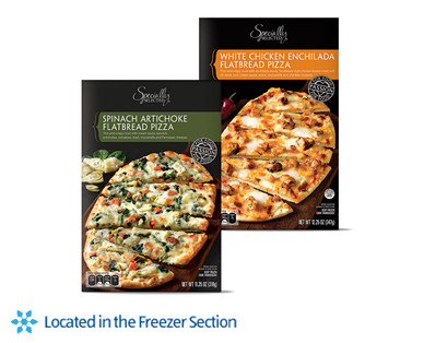 Specially Selected Spinach Artichoke or Chicken Enchilada Flatbread Pizza