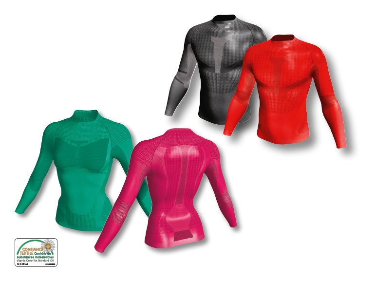 Sous-pull de ski fonctionnel