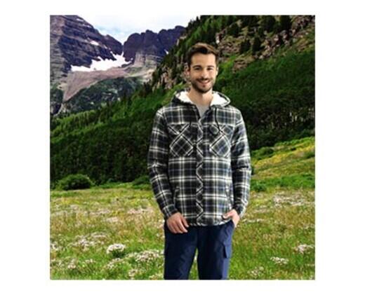 Adventuridge 
 Flannel Shirt Jacket