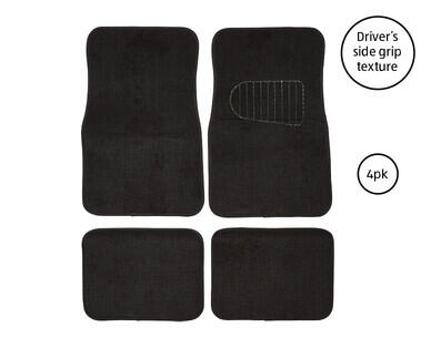 Assorted Car Mats 4pk