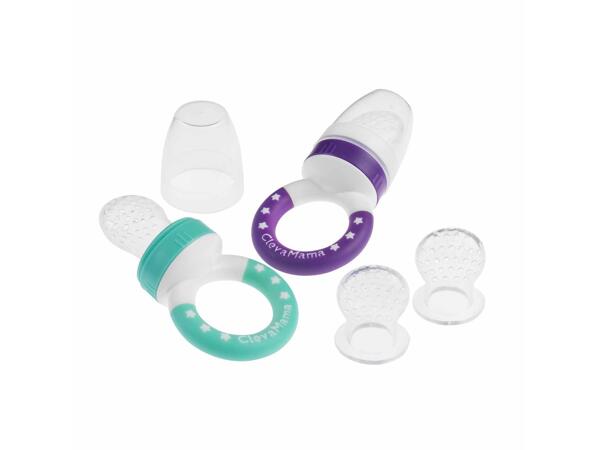 ClevaFeed Twin Pack Silicone Self-Feeder