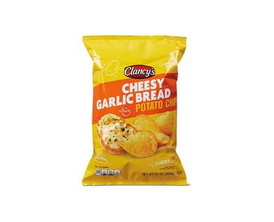 Clancy's Cheesy Garlic Bread Potato Chips