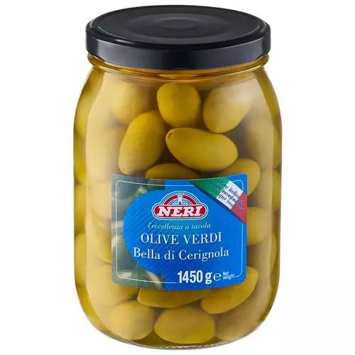 Bella di Cerignola Whole Green Olives 1.45kg