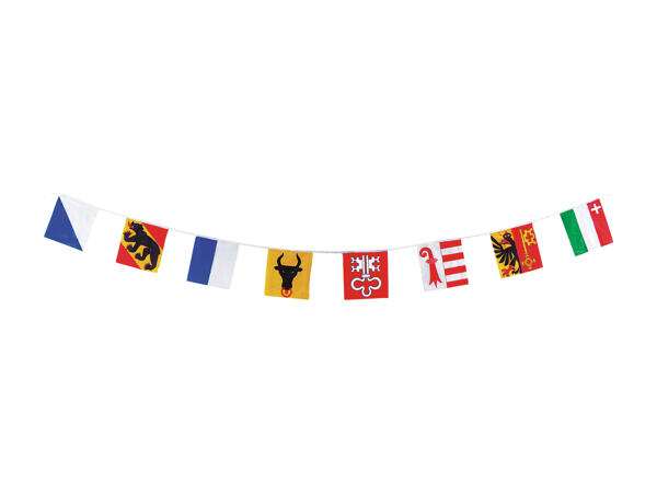 Guirlande de drapeaux "cantons"