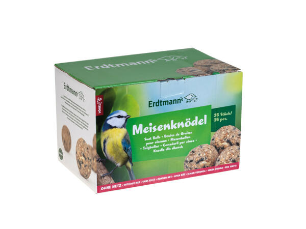 Boîte de boules de graisse pour oiseaux