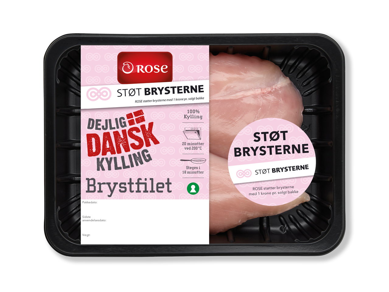 ROSE Danske kyllingebrystfileter