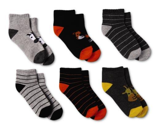 Lily & Dan 
 Toddler 6-Pair Socks