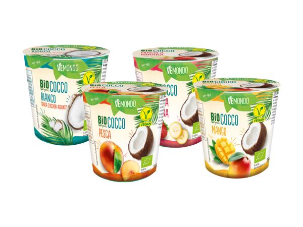 Organic vegan coconut dessert