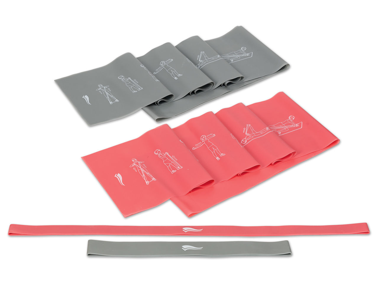 CRIVIT(R) Fitnessbänder-Set, 4-teilig