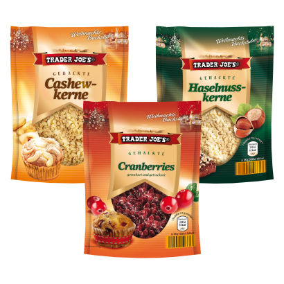 Hakkede bageingredienser