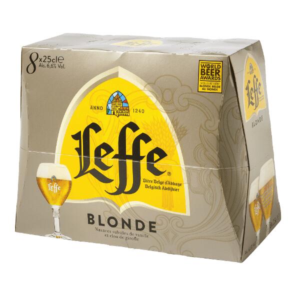 Leffe blonde, 8 pcs