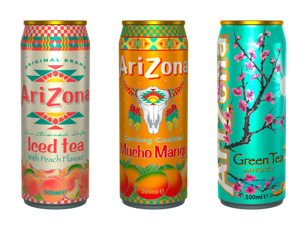 AriZona Iced Tea (uniquement en Suisse alémanique)